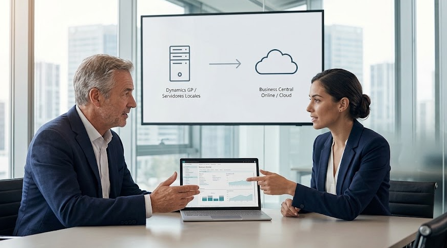 Transición de Dynamics GP y NAV a Business Central Online: ¿Migración Técnica o Re-implementación?